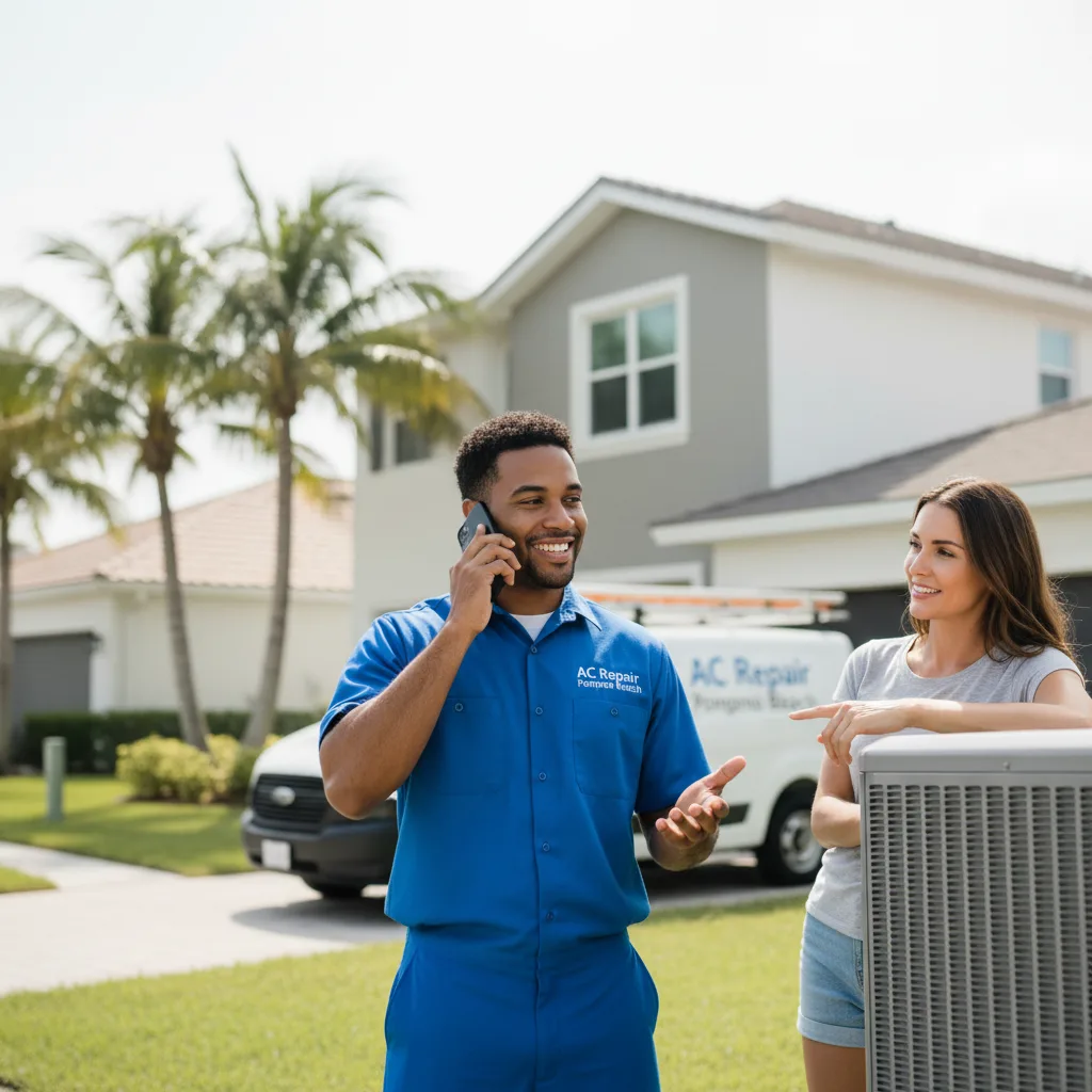AC Repair Pompano Beach customer support in Amesbury